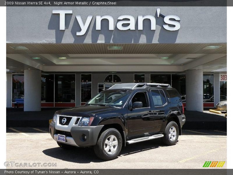 Night Armor Metallic / Graphite/Steel 2009 Nissan Xterra SE 4x4