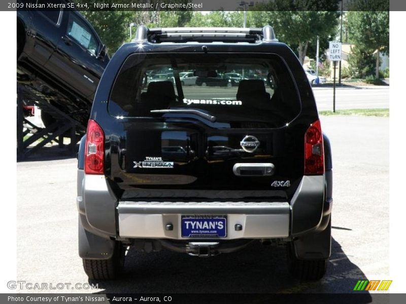 Night Armor Metallic / Graphite/Steel 2009 Nissan Xterra SE 4x4