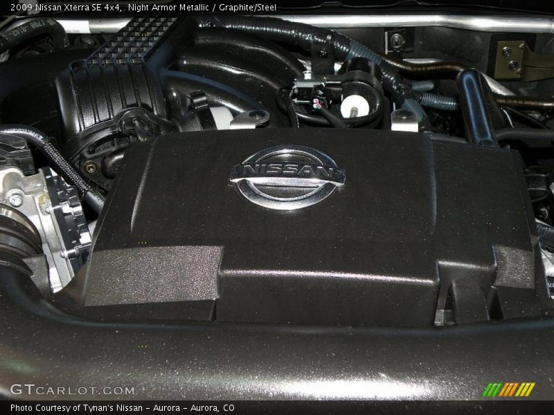Night Armor Metallic / Graphite/Steel 2009 Nissan Xterra SE 4x4