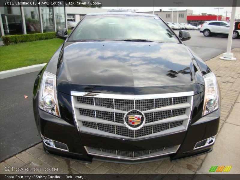 Black Raven / Ebony 2011 Cadillac CTS 4 AWD Coupe