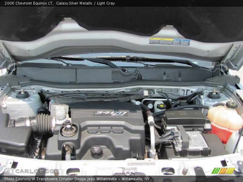 Galaxy Silver Metallic / Light Gray 2006 Chevrolet Equinox LT