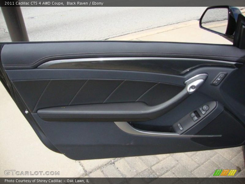 Black Raven / Ebony 2011 Cadillac CTS 4 AWD Coupe