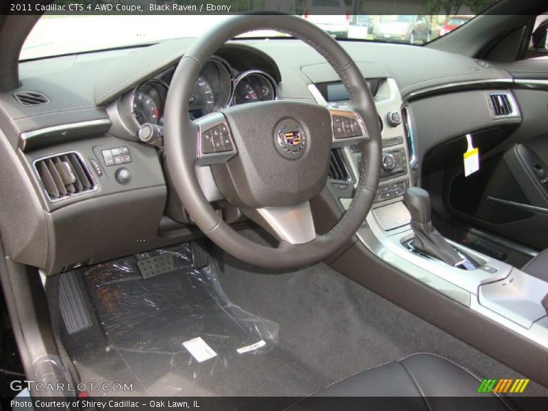 Black Raven / Ebony 2011 Cadillac CTS 4 AWD Coupe