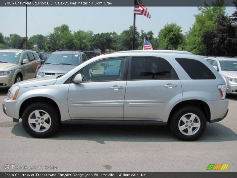 Galaxy Silver Metallic / Light Gray 2006 Chevrolet Equinox LT