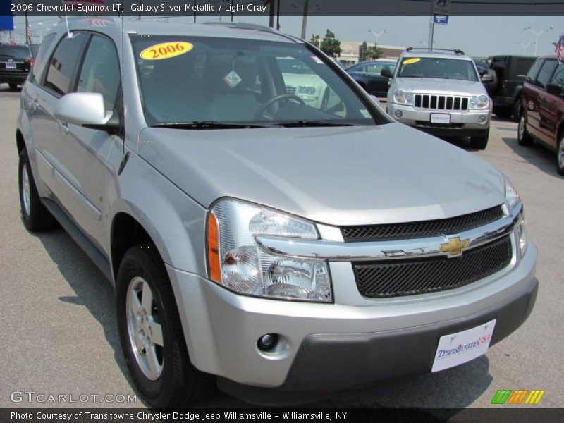 Galaxy Silver Metallic / Light Gray 2006 Chevrolet Equinox LT