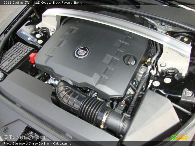 Black Raven / Ebony 2011 Cadillac CTS 4 AWD Coupe