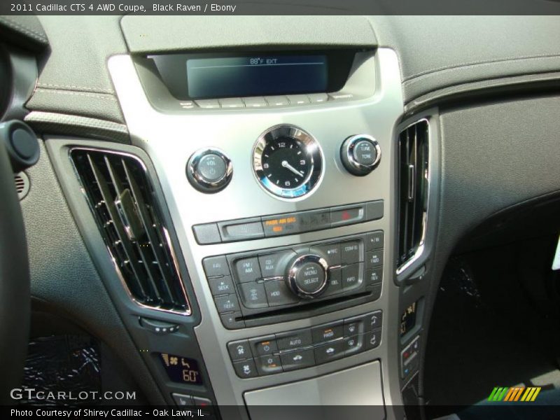 Black Raven / Ebony 2011 Cadillac CTS 4 AWD Coupe