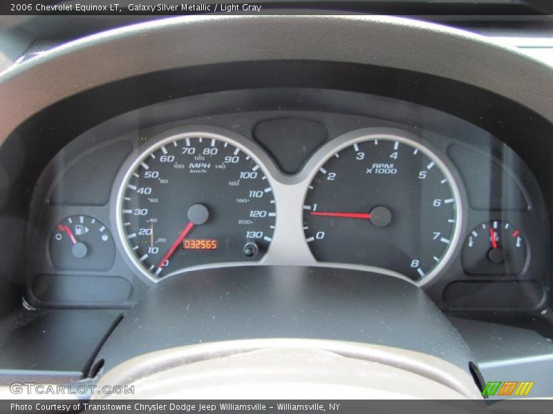 Galaxy Silver Metallic / Light Gray 2006 Chevrolet Equinox LT
