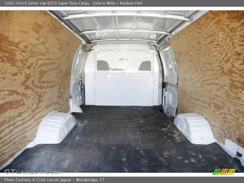 Oxford White / Medium Flint 2003 Ford E Series Van E350 Super Duty Cargo
