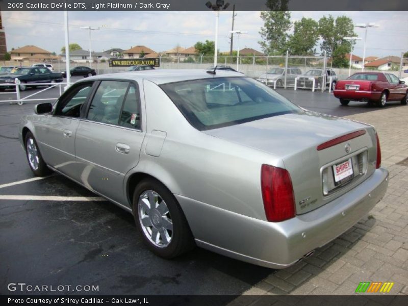 Light Platinum / Dark Gray 2005 Cadillac DeVille DTS