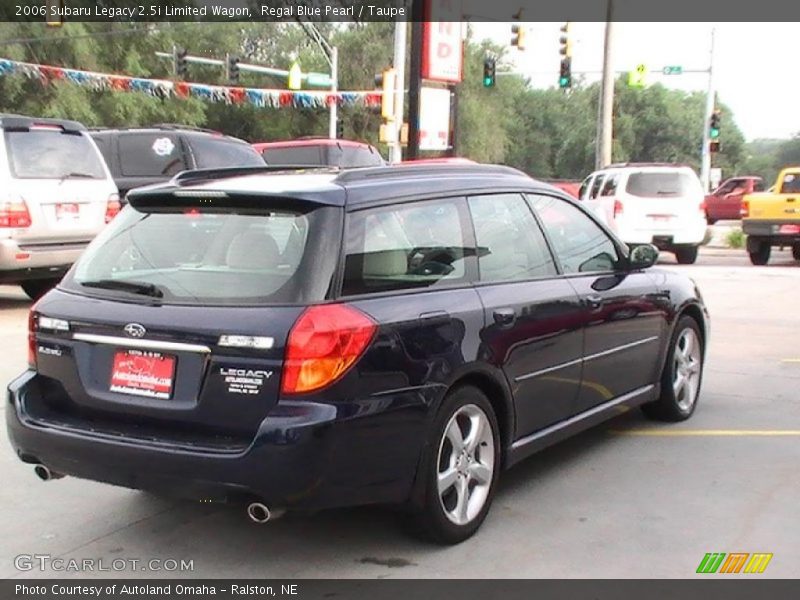 Regal Blue Pearl / Taupe 2006 Subaru Legacy 2.5i Limited Wagon