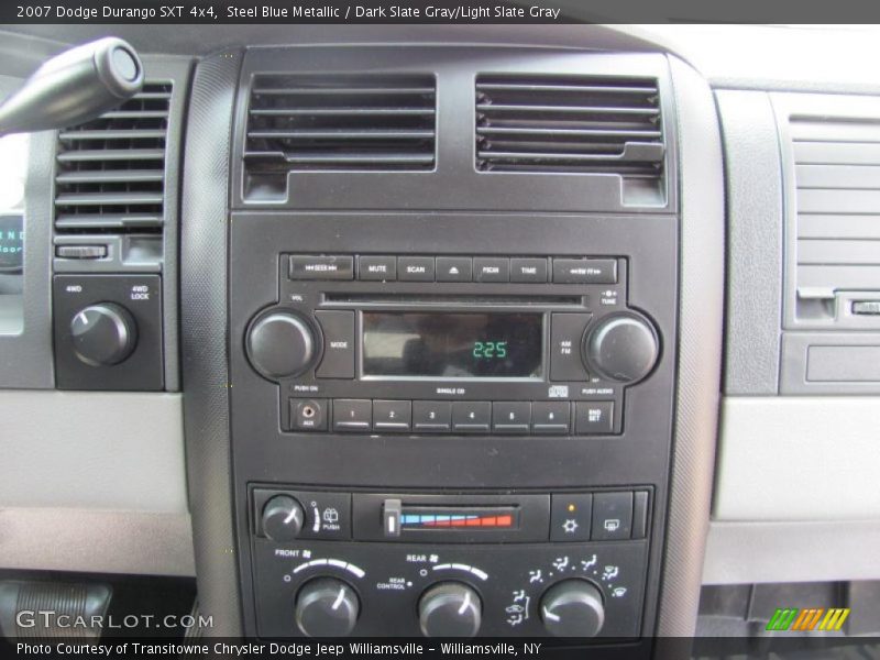 Steel Blue Metallic / Dark Slate Gray/Light Slate Gray 2007 Dodge Durango SXT 4x4