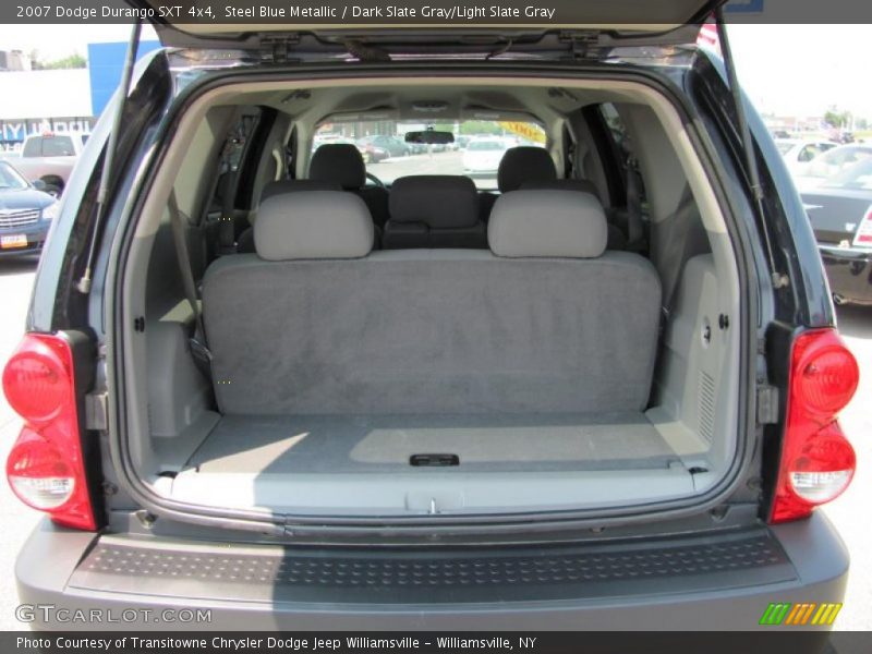 Steel Blue Metallic / Dark Slate Gray/Light Slate Gray 2007 Dodge Durango SXT 4x4