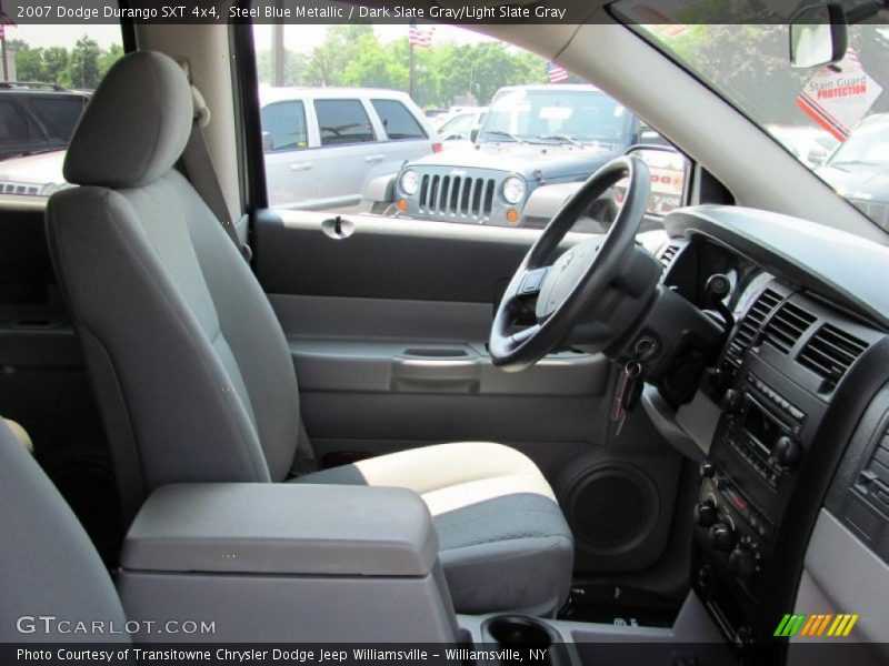 Steel Blue Metallic / Dark Slate Gray/Light Slate Gray 2007 Dodge Durango SXT 4x4