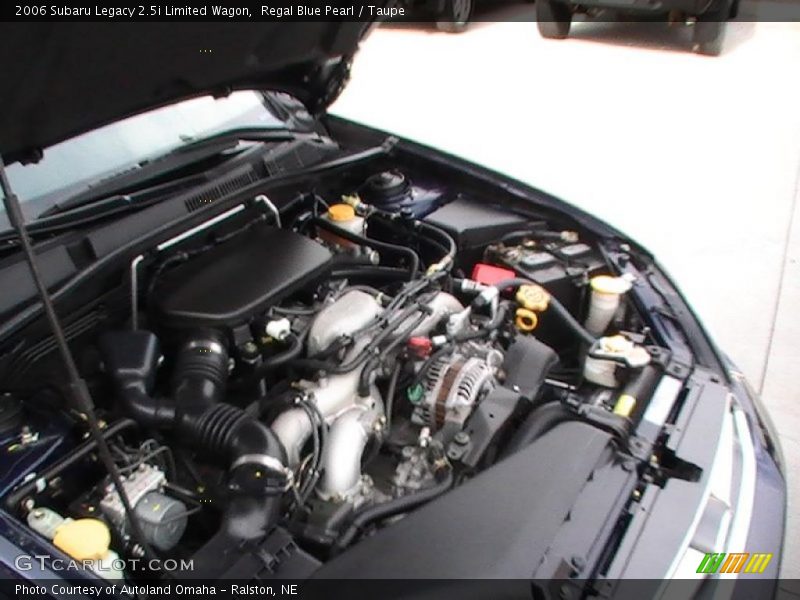 Regal Blue Pearl / Taupe 2006 Subaru Legacy 2.5i Limited Wagon
