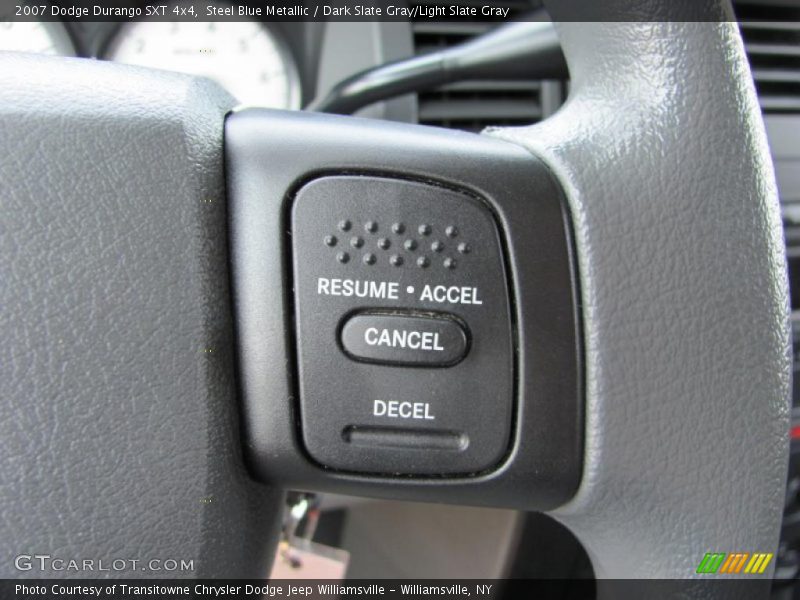 Steel Blue Metallic / Dark Slate Gray/Light Slate Gray 2007 Dodge Durango SXT 4x4