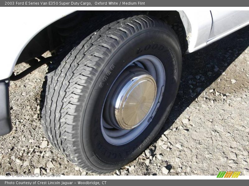 Oxford White / Medium Flint 2003 Ford E Series Van E350 Super Duty Cargo