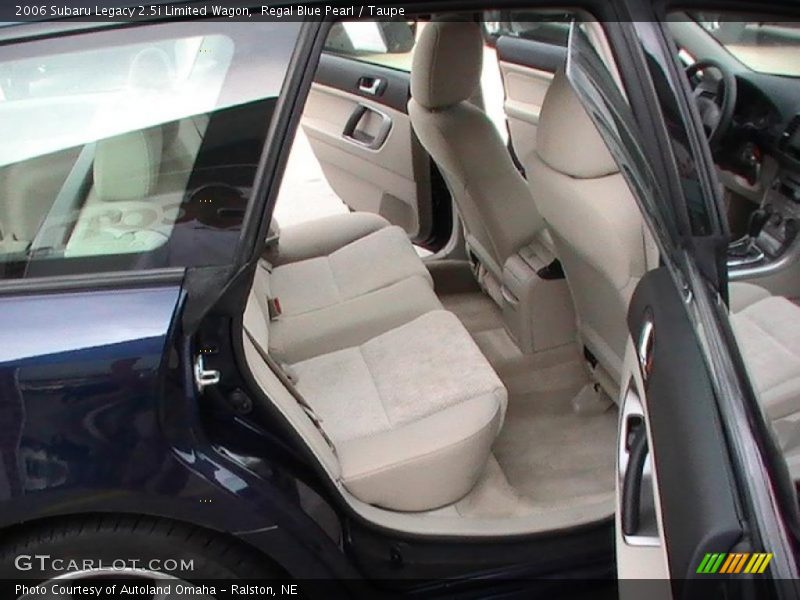 Regal Blue Pearl / Taupe 2006 Subaru Legacy 2.5i Limited Wagon