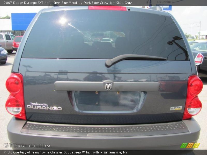 Steel Blue Metallic / Dark Slate Gray/Light Slate Gray 2007 Dodge Durango SXT 4x4