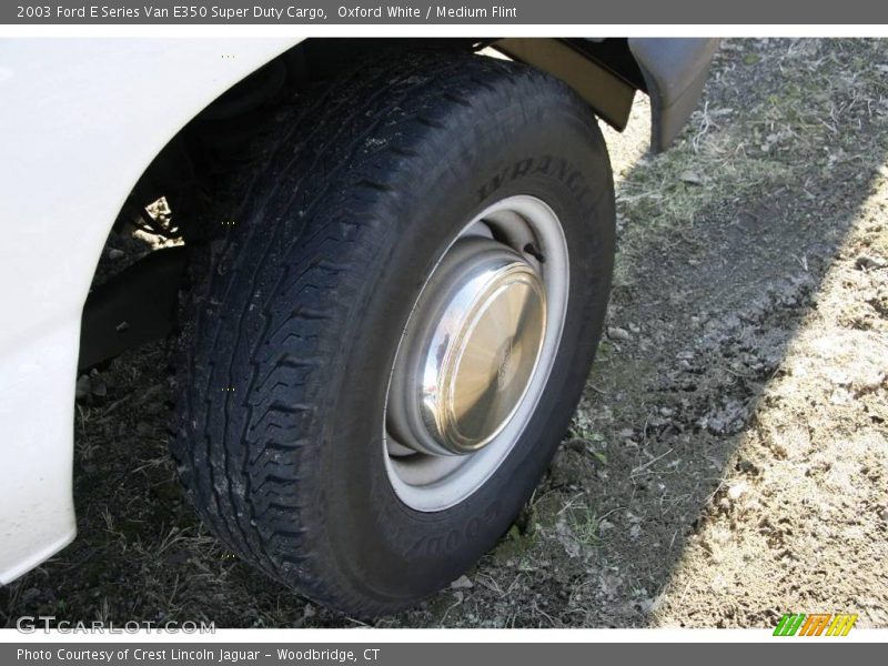 Oxford White / Medium Flint 2003 Ford E Series Van E350 Super Duty Cargo