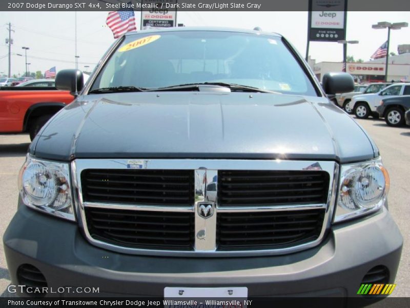 Steel Blue Metallic / Dark Slate Gray/Light Slate Gray 2007 Dodge Durango SXT 4x4