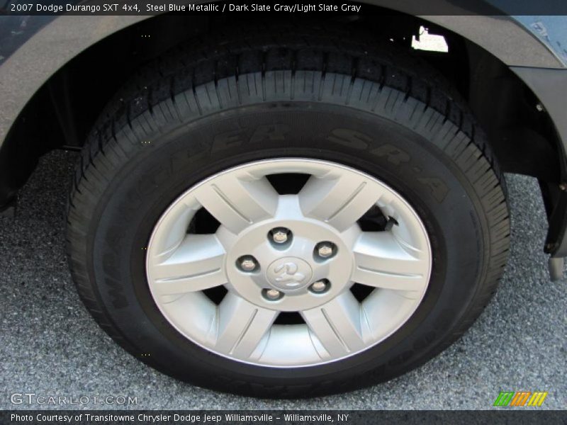 Steel Blue Metallic / Dark Slate Gray/Light Slate Gray 2007 Dodge Durango SXT 4x4