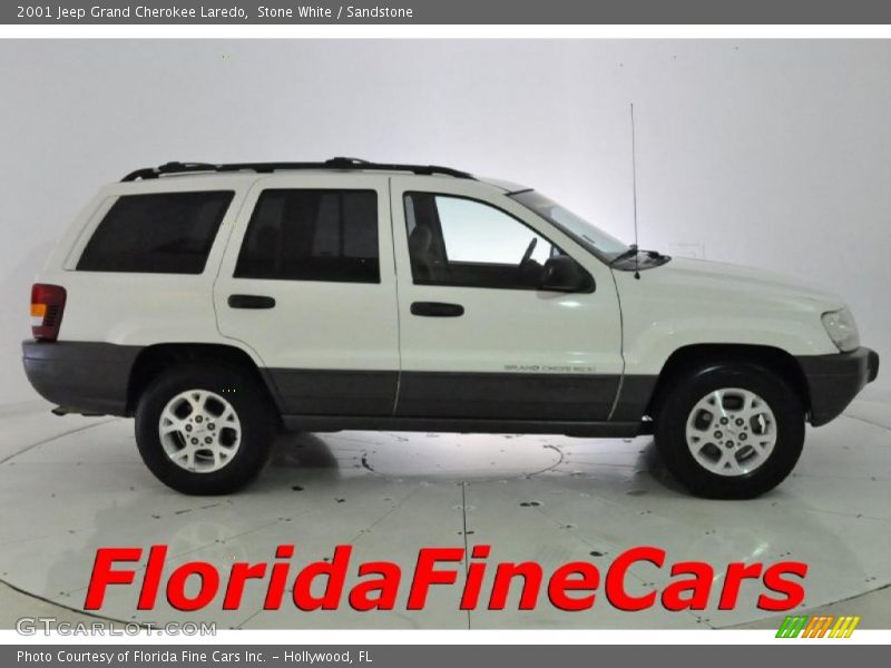 Stone White / Sandstone 2001 Jeep Grand Cherokee Laredo