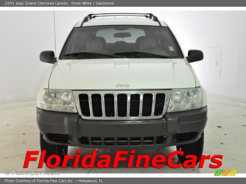 Stone White / Sandstone 2001 Jeep Grand Cherokee Laredo
