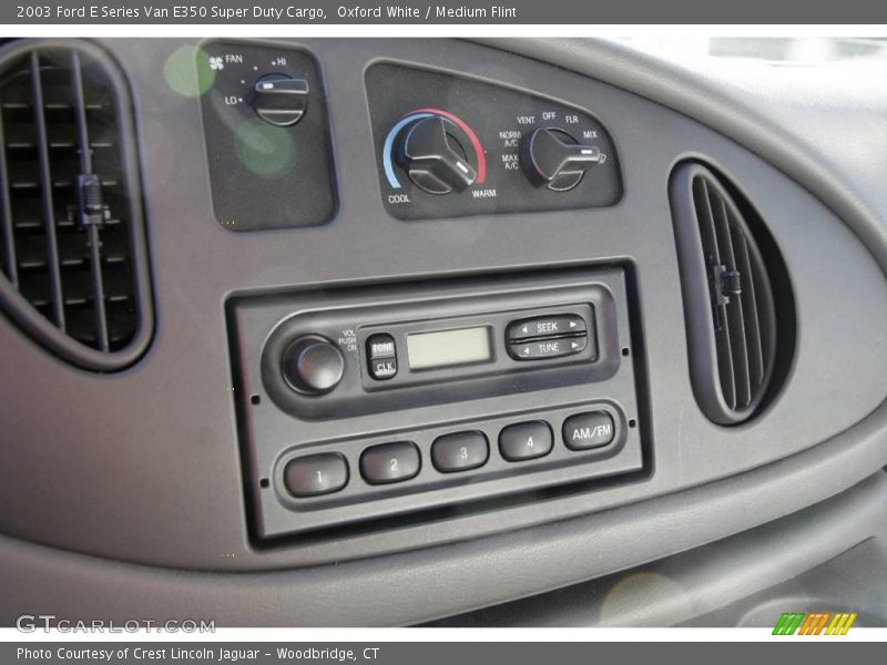 Oxford White / Medium Flint 2003 Ford E Series Van E350 Super Duty Cargo