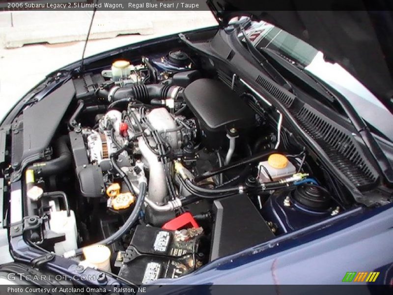 Regal Blue Pearl / Taupe 2006 Subaru Legacy 2.5i Limited Wagon