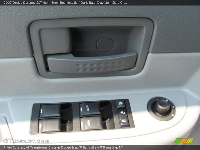 Steel Blue Metallic / Dark Slate Gray/Light Slate Gray 2007 Dodge Durango SXT 4x4