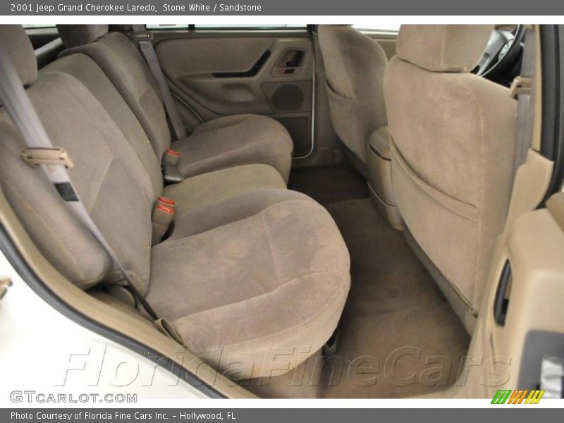 Stone White / Sandstone 2001 Jeep Grand Cherokee Laredo