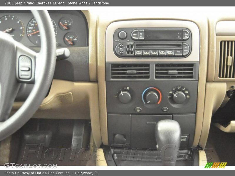Stone White / Sandstone 2001 Jeep Grand Cherokee Laredo