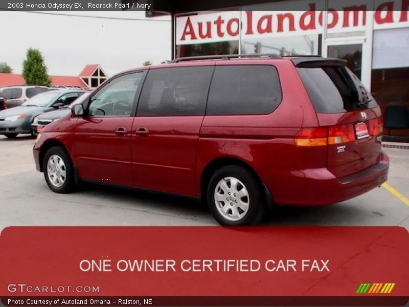 Redrock Pearl / Ivory 2003 Honda Odyssey EX