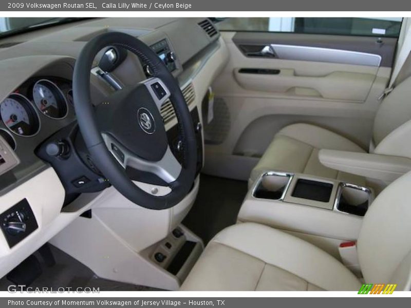 Calla Lilly White / Ceylon Beige 2009 Volkswagen Routan SEL
