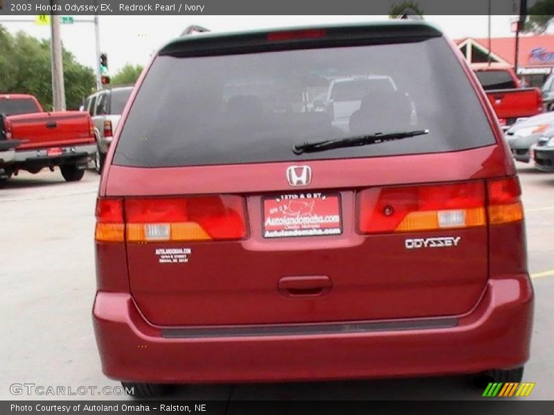 Redrock Pearl / Ivory 2003 Honda Odyssey EX