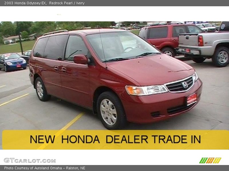 Redrock Pearl / Ivory 2003 Honda Odyssey EX