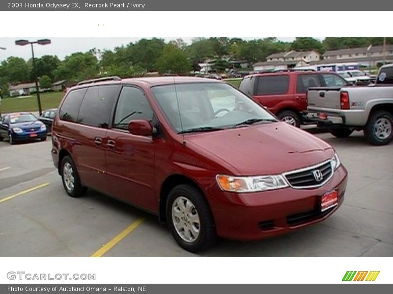 Redrock Pearl / Ivory 2003 Honda Odyssey EX