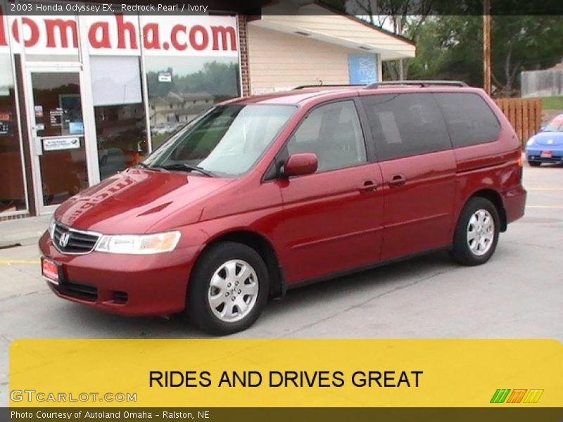 Redrock Pearl / Ivory 2003 Honda Odyssey EX