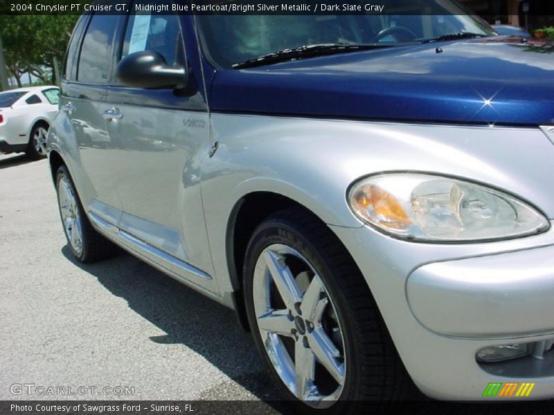 Midnight Blue Pearlcoat/Bright Silver Metallic / Dark Slate Gray 2004 Chrysler PT Cruiser GT