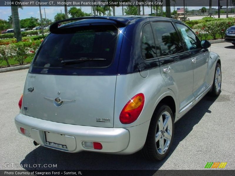 Midnight Blue Pearlcoat/Bright Silver Metallic / Dark Slate Gray 2004 Chrysler PT Cruiser GT