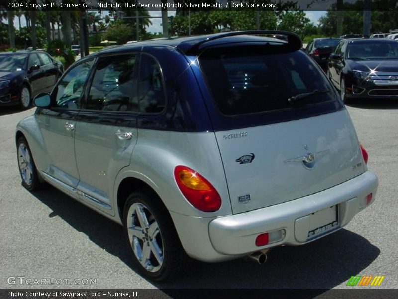 Midnight Blue Pearlcoat/Bright Silver Metallic / Dark Slate Gray 2004 Chrysler PT Cruiser GT