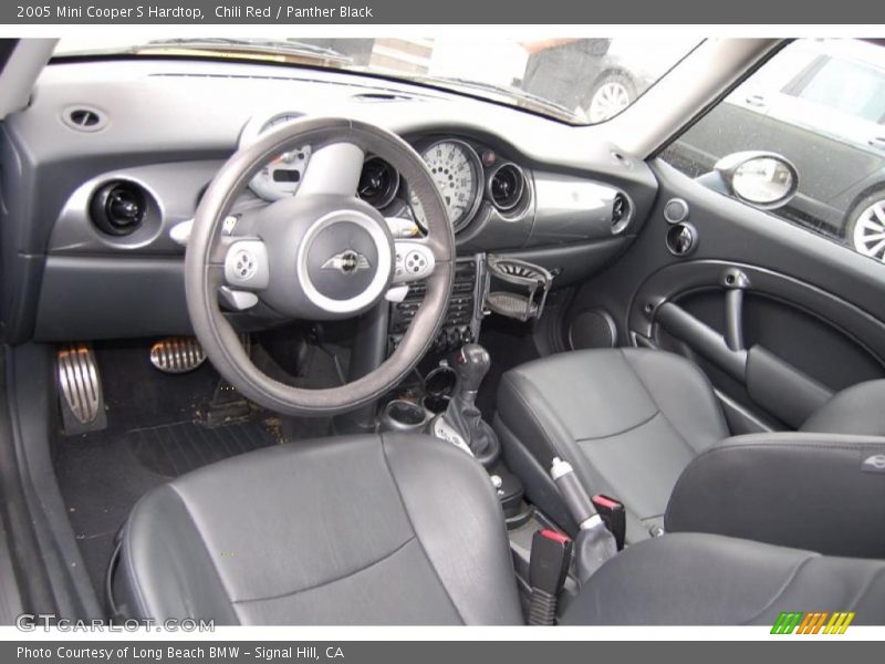 Chili Red / Panther Black 2005 Mini Cooper S Hardtop