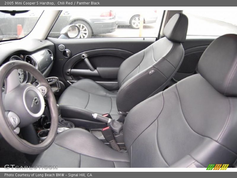 Chili Red / Panther Black 2005 Mini Cooper S Hardtop