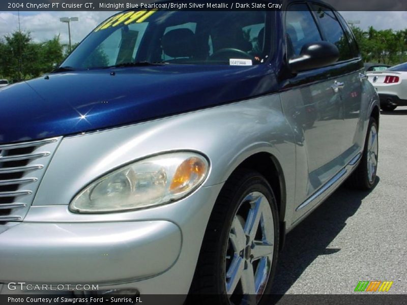 Midnight Blue Pearlcoat/Bright Silver Metallic / Dark Slate Gray 2004 Chrysler PT Cruiser GT