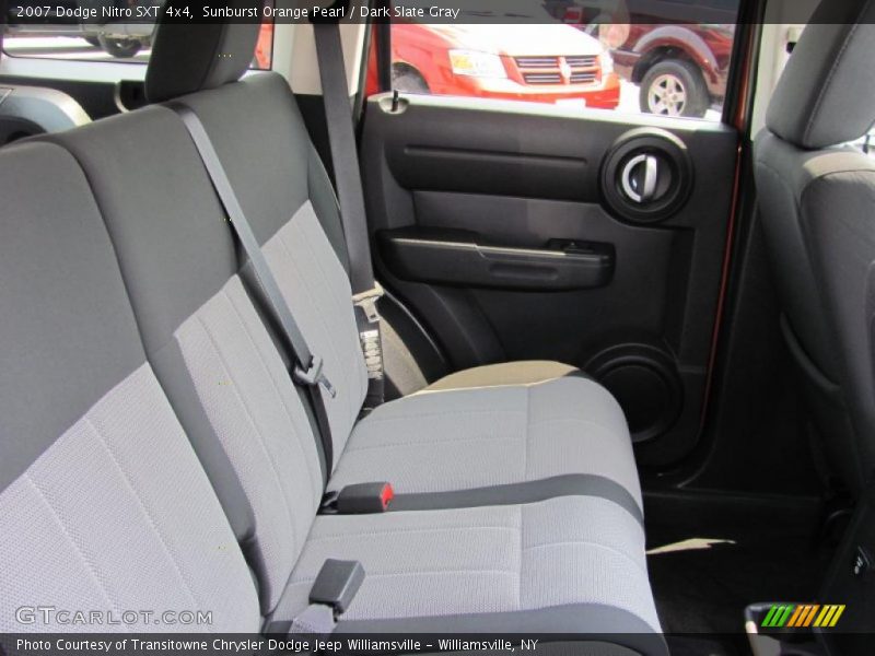 Sunburst Orange Pearl / Dark Slate Gray 2007 Dodge Nitro SXT 4x4