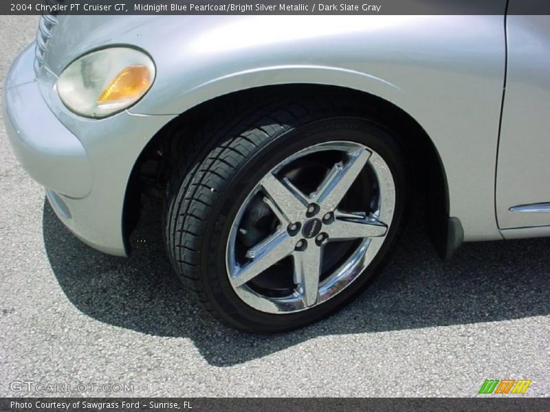 Midnight Blue Pearlcoat/Bright Silver Metallic / Dark Slate Gray 2004 Chrysler PT Cruiser GT