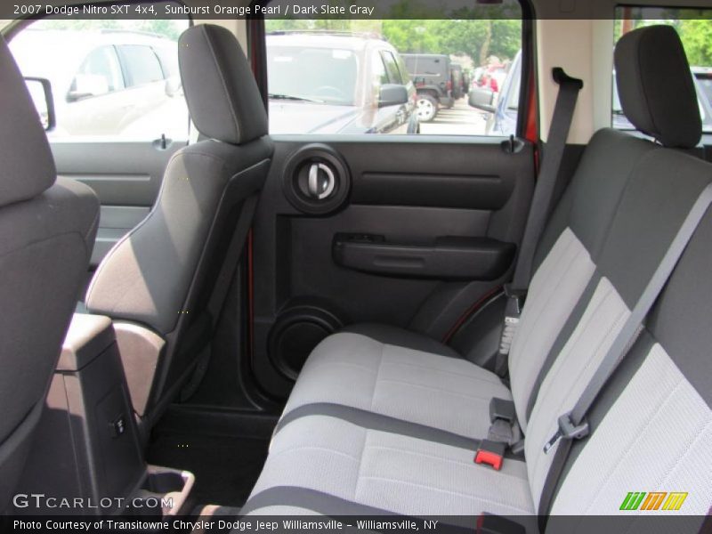 Sunburst Orange Pearl / Dark Slate Gray 2007 Dodge Nitro SXT 4x4