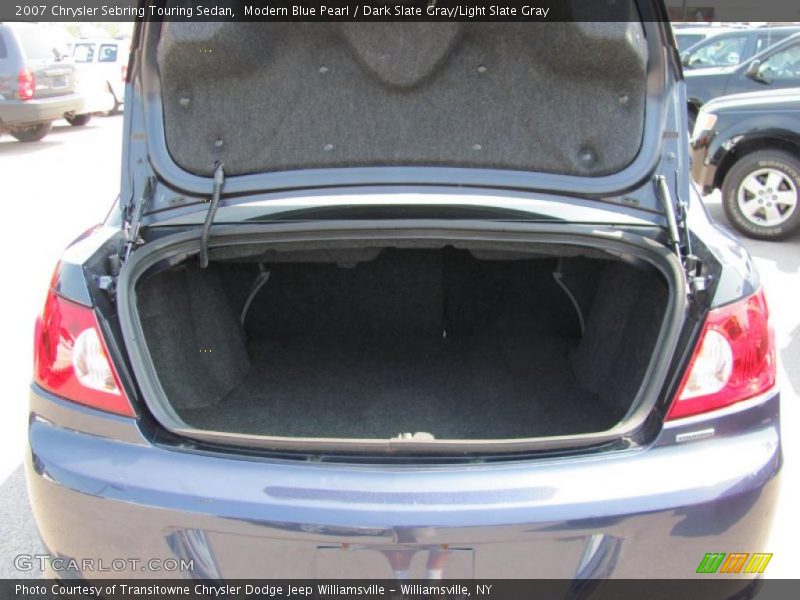 Modern Blue Pearl / Dark Slate Gray/Light Slate Gray 2007 Chrysler Sebring Touring Sedan