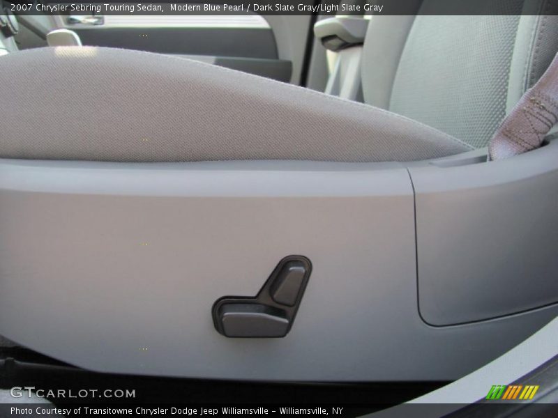 Modern Blue Pearl / Dark Slate Gray/Light Slate Gray 2007 Chrysler Sebring Touring Sedan